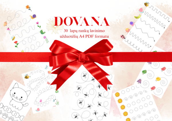 Dovana „MAŽIEJI PIRŠTUKAI MOKOSI”