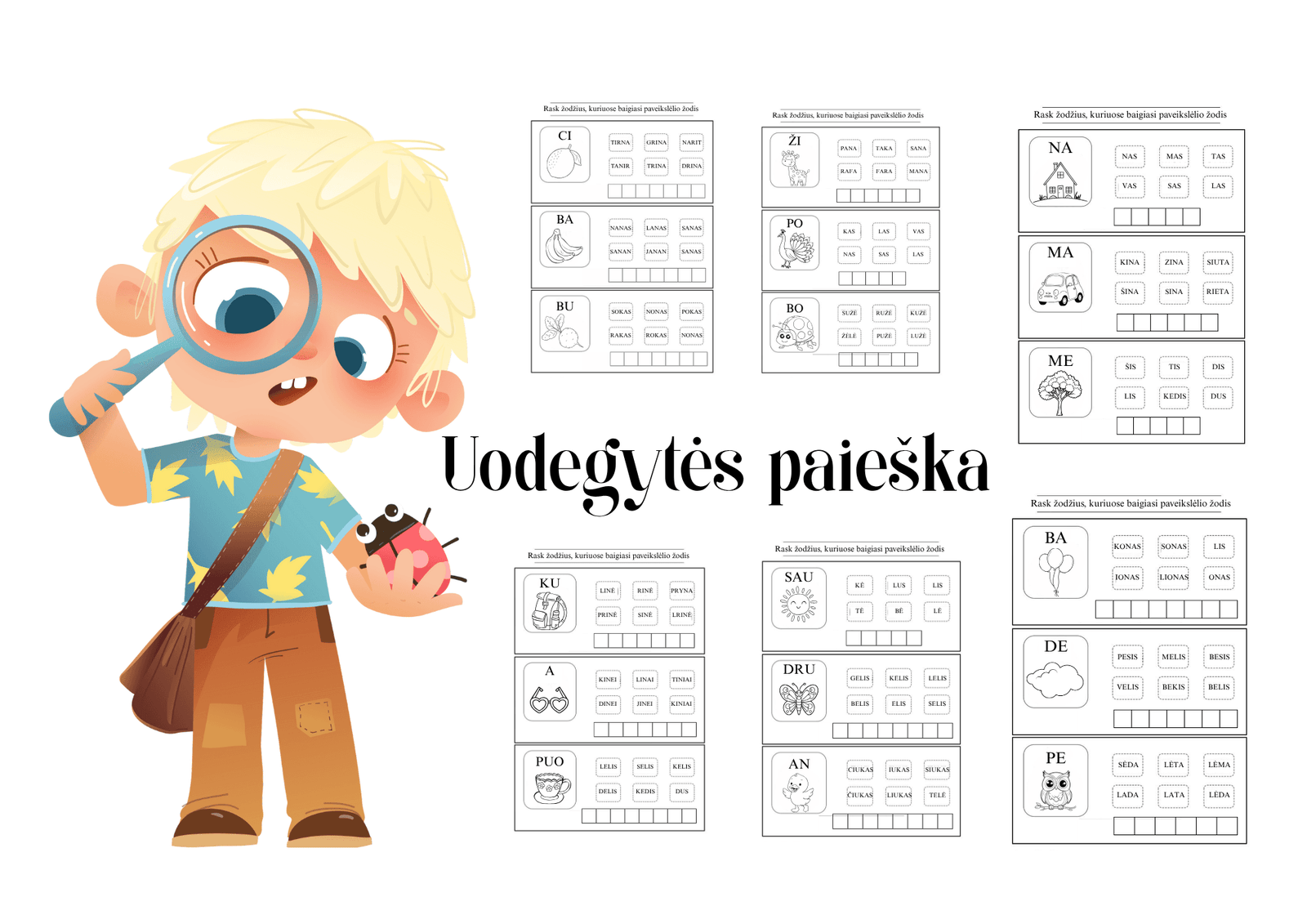 Dovana „Uodegytės paieška”