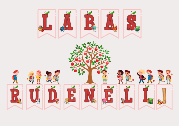 Girlianda „Labas rudenėli!”