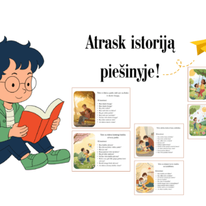 Užduotėlė „Atrask istoriją piešinyje”