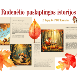 Užduotėlė „Rudenėlio paslaptingos istorijos”