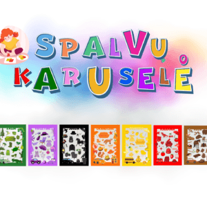 Dovana „Spalvų karuselė”