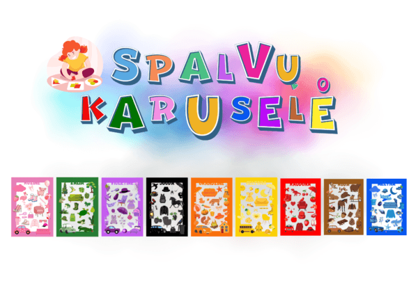 Dovana „Spalvų karuselė”