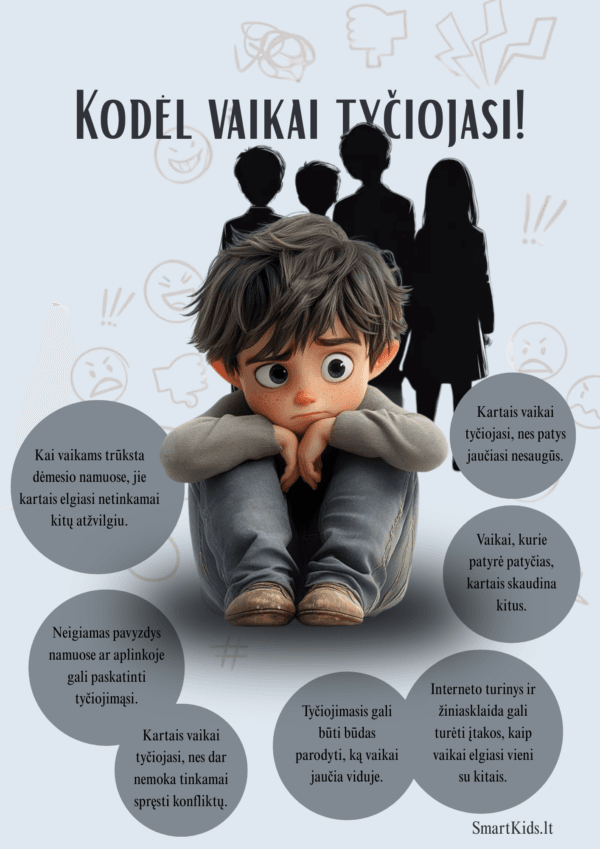 „Kodėl vaikai tyčiojasi“