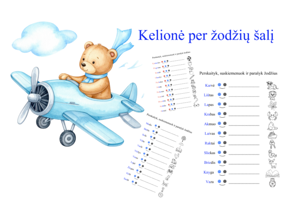 „Kelionė per žodžių šalį”