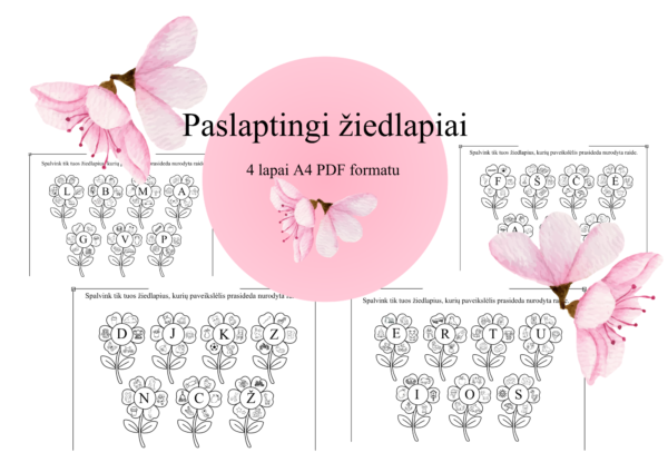„Paslaptingi žiedlapiai”