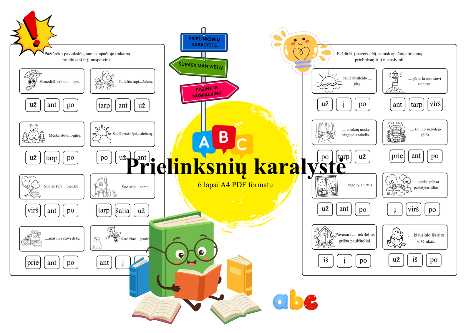 „Prielinksnių karalystė”