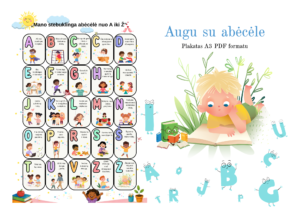 „Augu su abėcėle”