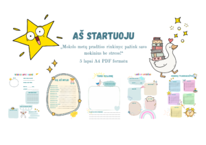„Aš startuoju”