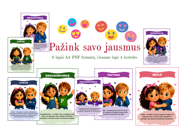 „Pažink savo jausmus”