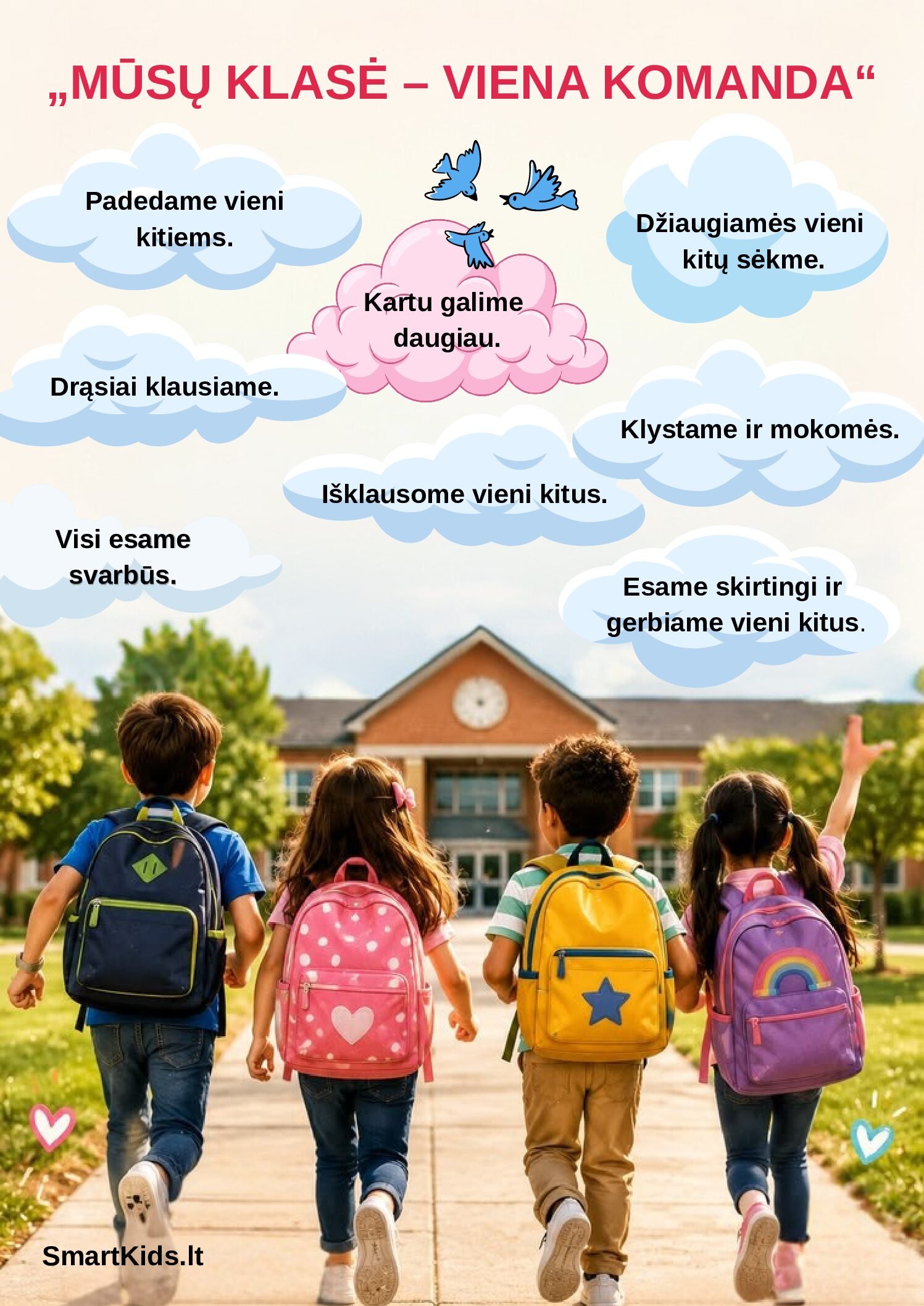 „MŪSŲ KLASĖ – VIENA KOMANDA“
